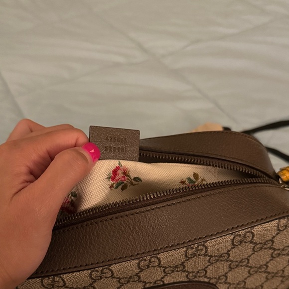 Gucci Supreme Monogram Web Neo Vintage crossbody unisex Authentic - Picture 11 of 16